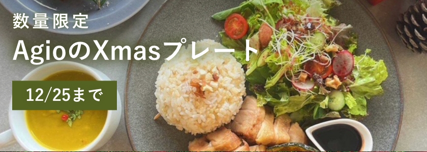 ファシオール agioのXmasプレート