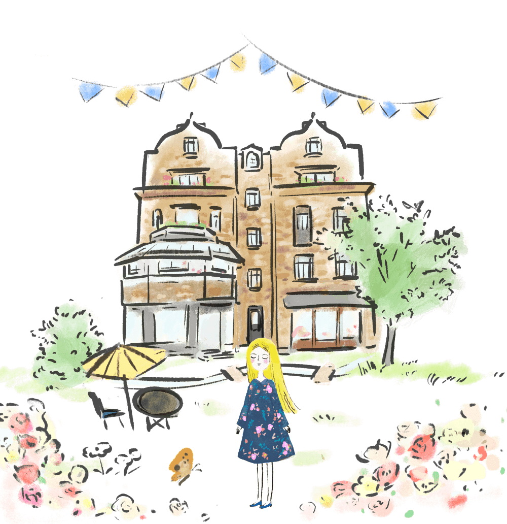 ファシオール本店バラ祭り