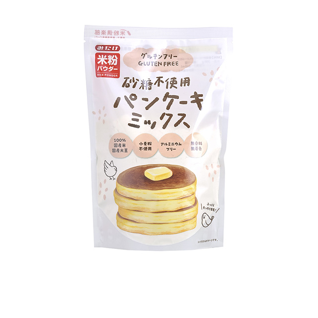 砂糖不使用 グルテンフリーパンケーキミックス 200g