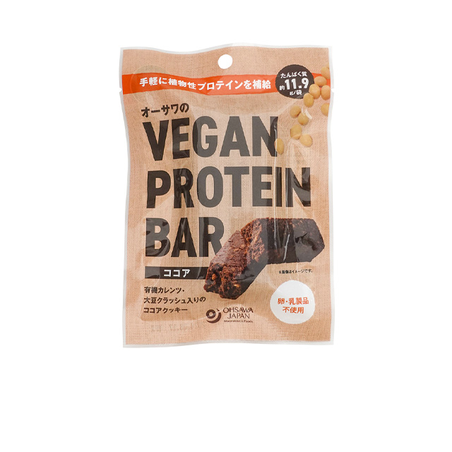 オーサワのVEGAN PROTEIN BAR ヴィーガンプロテインバー